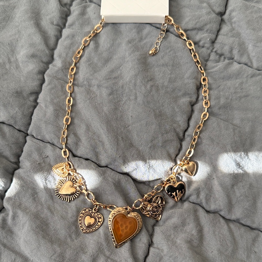 Gold Charm Necklace